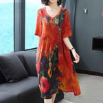 LovelySpring ™ : Robe en soie légère pour le printemps