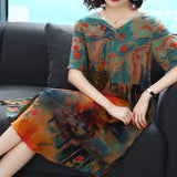 LovelySpring ™ : Robe en soie légère pour le printemps