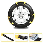 Snow Chain ™ - Set of 3 OR 6 Pieces : Essential accessory for safe driving in Winter